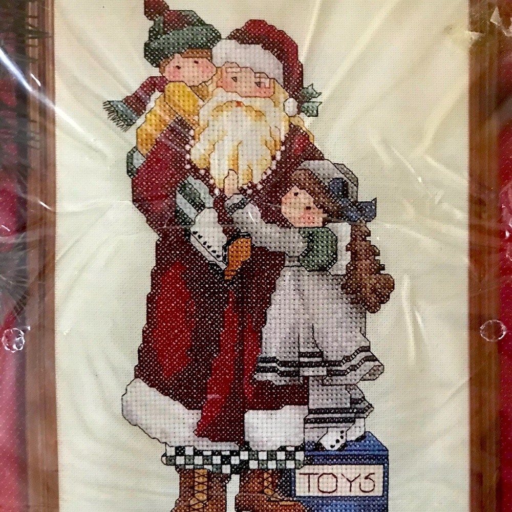 Janlynn Noel Santa Claus Counted Cross Stitch Kit #40-88 Christmas Alma Lynne